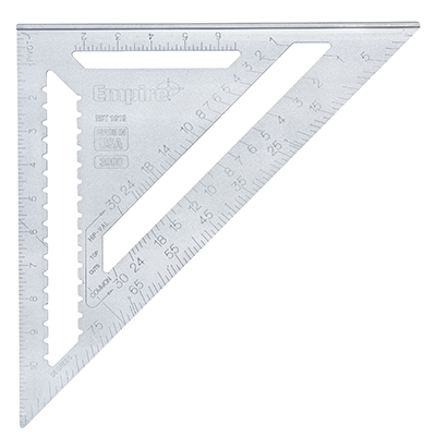 12" Aluminium Rafter Square